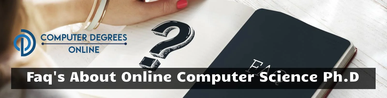 a hand holding an open notebook wherein one side of the page there is a question mark and the other side of the page a text return FAQs a hand holding an open notebook wherein one side of the page there is a question mark and the other side of the page a text return FAQs